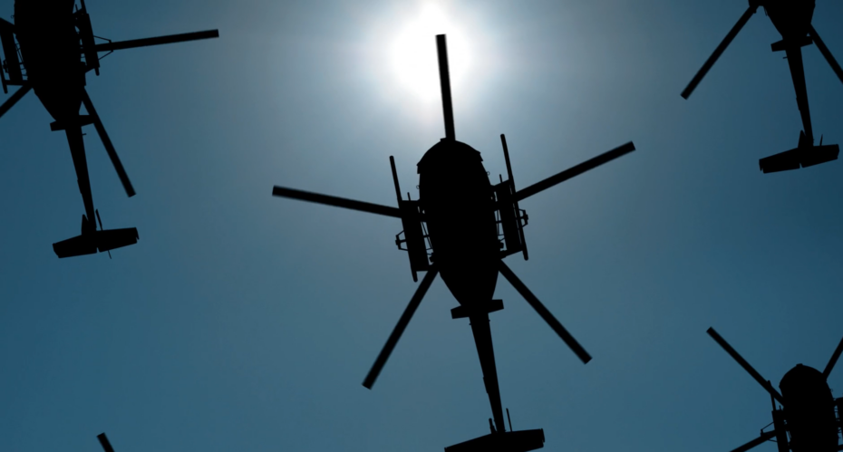 Image of helicopters